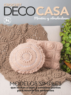 cover image of Crochet DecoCasa. Mantas y almohadones